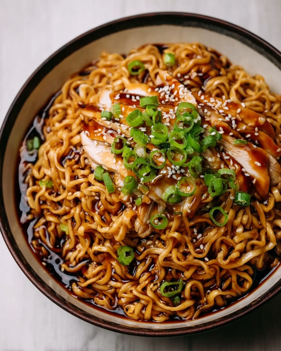 Easy Saucy Ramen Noodles Recipe - Recipe Image