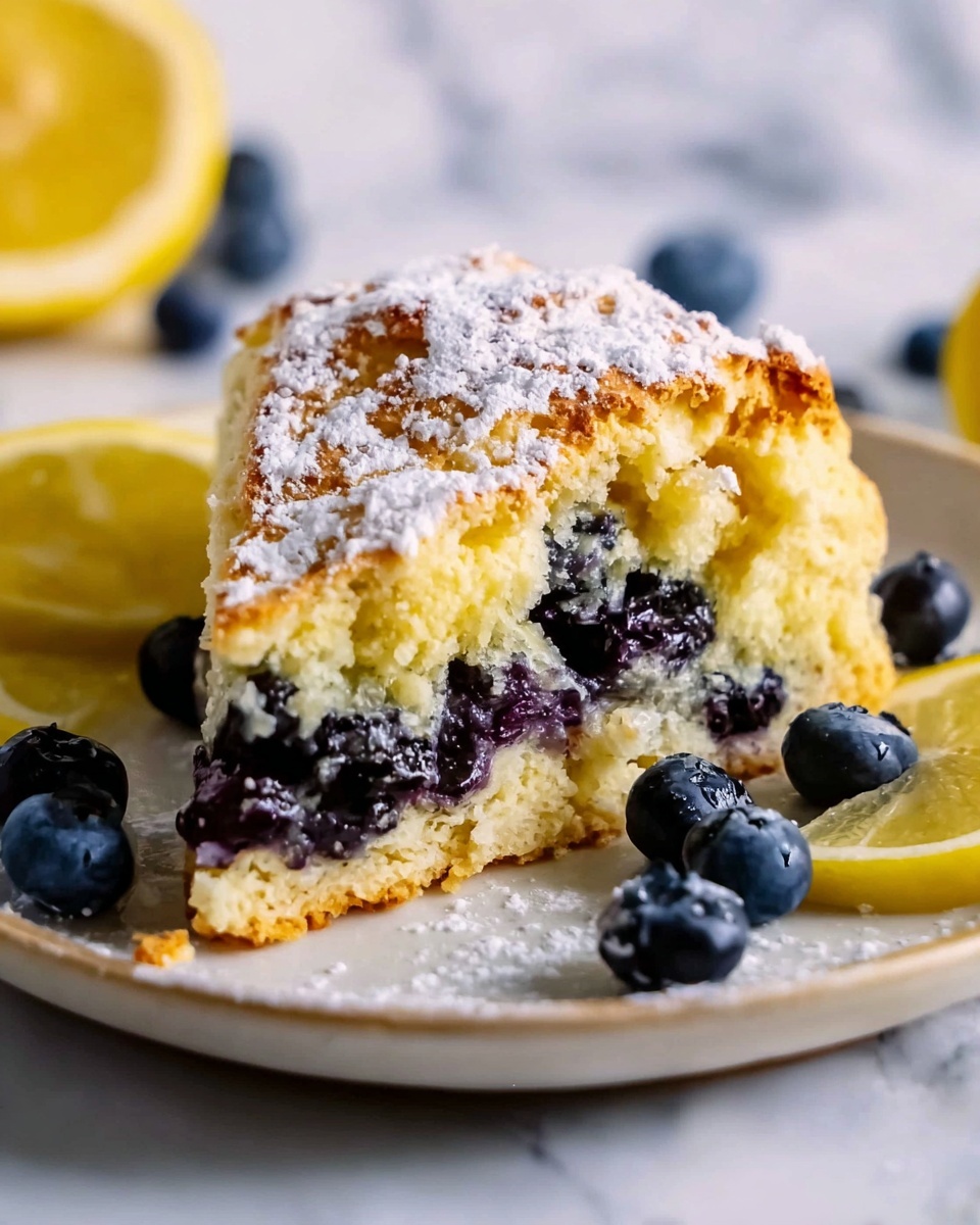 Lemon Blueberry Scones Recipe - Recipe Image