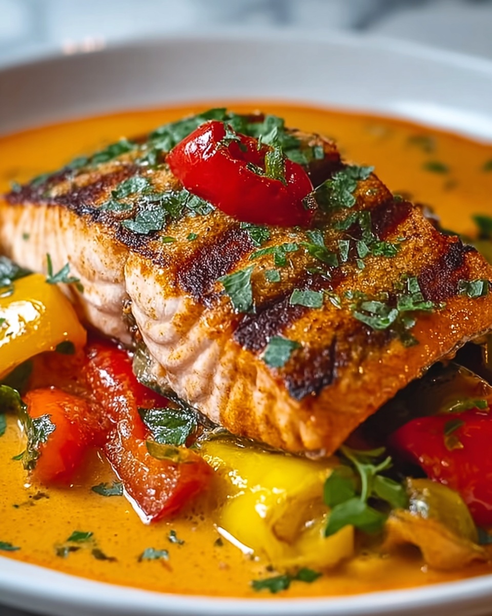 Salmon Coconut Milk Curry Recipe - Recipe Image