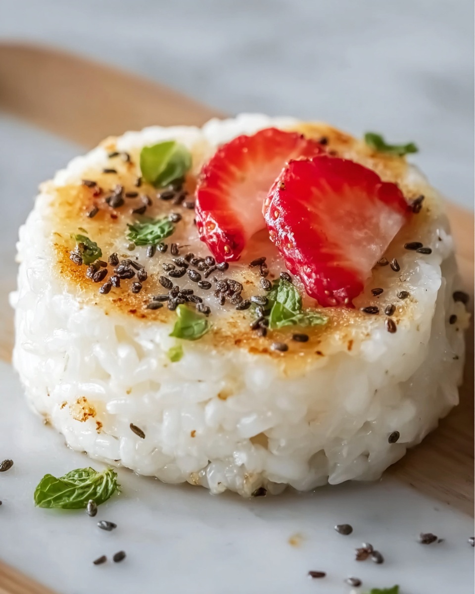 Creamy Butter Yogurt Rice Cakes with Honey and Fresh Toppings Recipe - Recipe Image