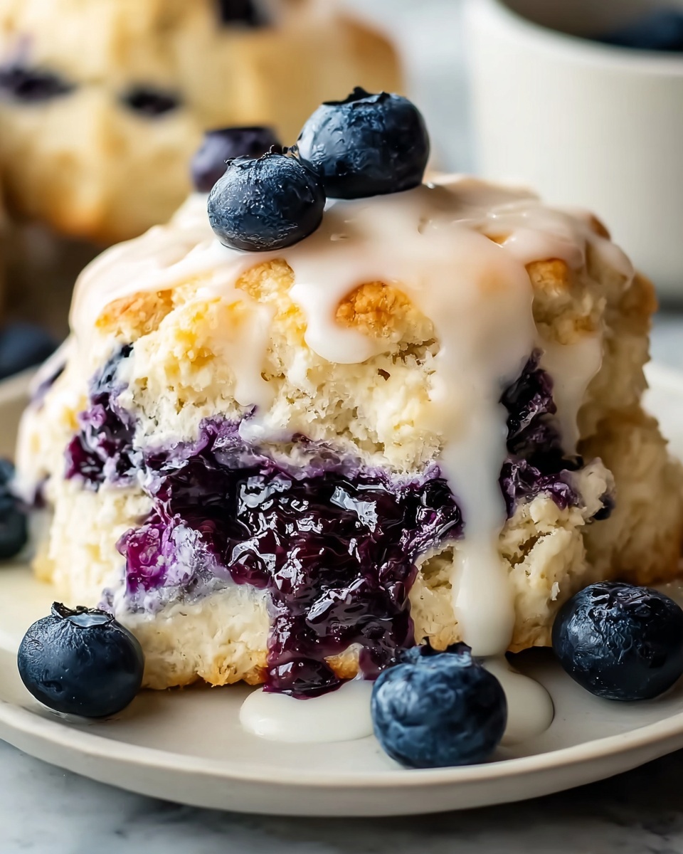 Blueberry Cheesecake Scones Recipe - Recipe Image