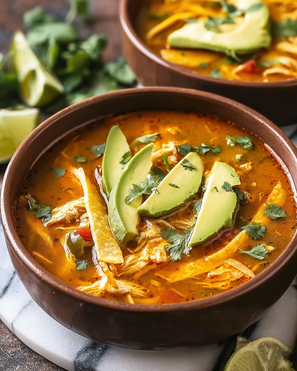 The Best Poblano Chicken Tortilla Soup From Scratch Recipe - Recipe Image