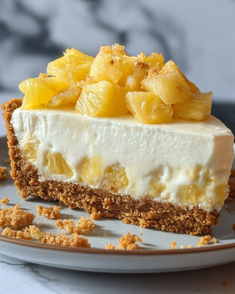 Pineapple Heaven Cheesecake Recipe - Recipe Image