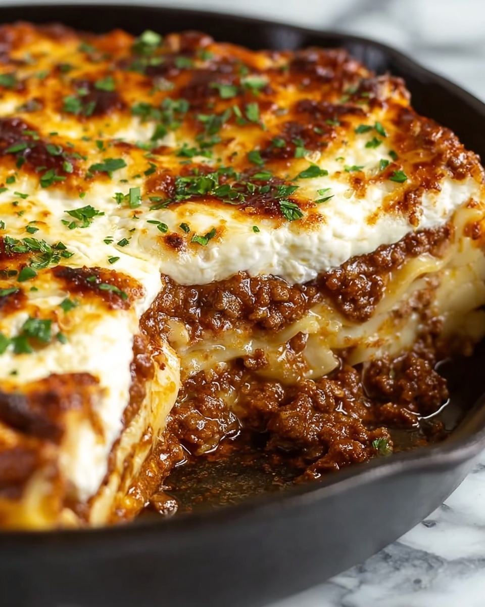 Skillet Lasagna Recipe - Recipe Image