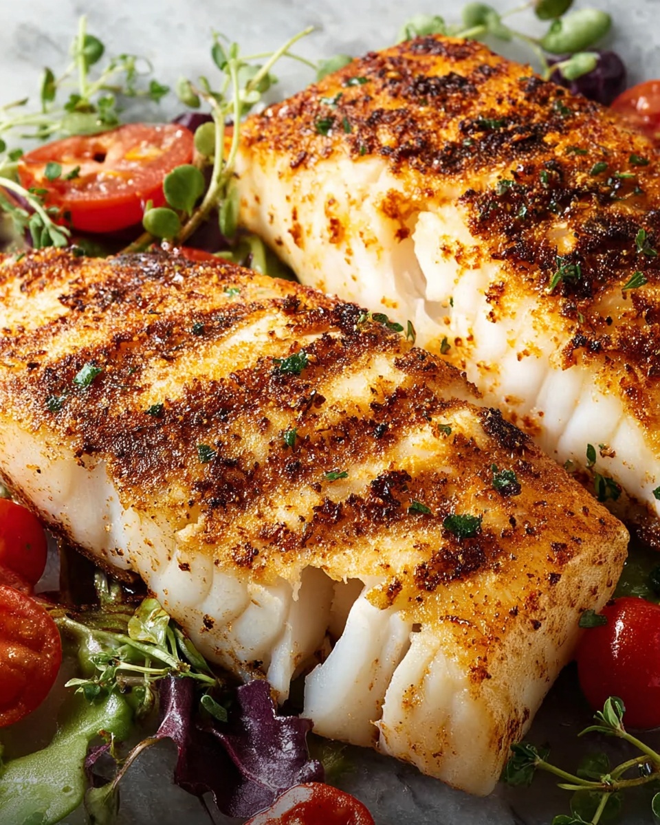 Pan-Fried Crispy Cod Fish Recipe - Recipe Image