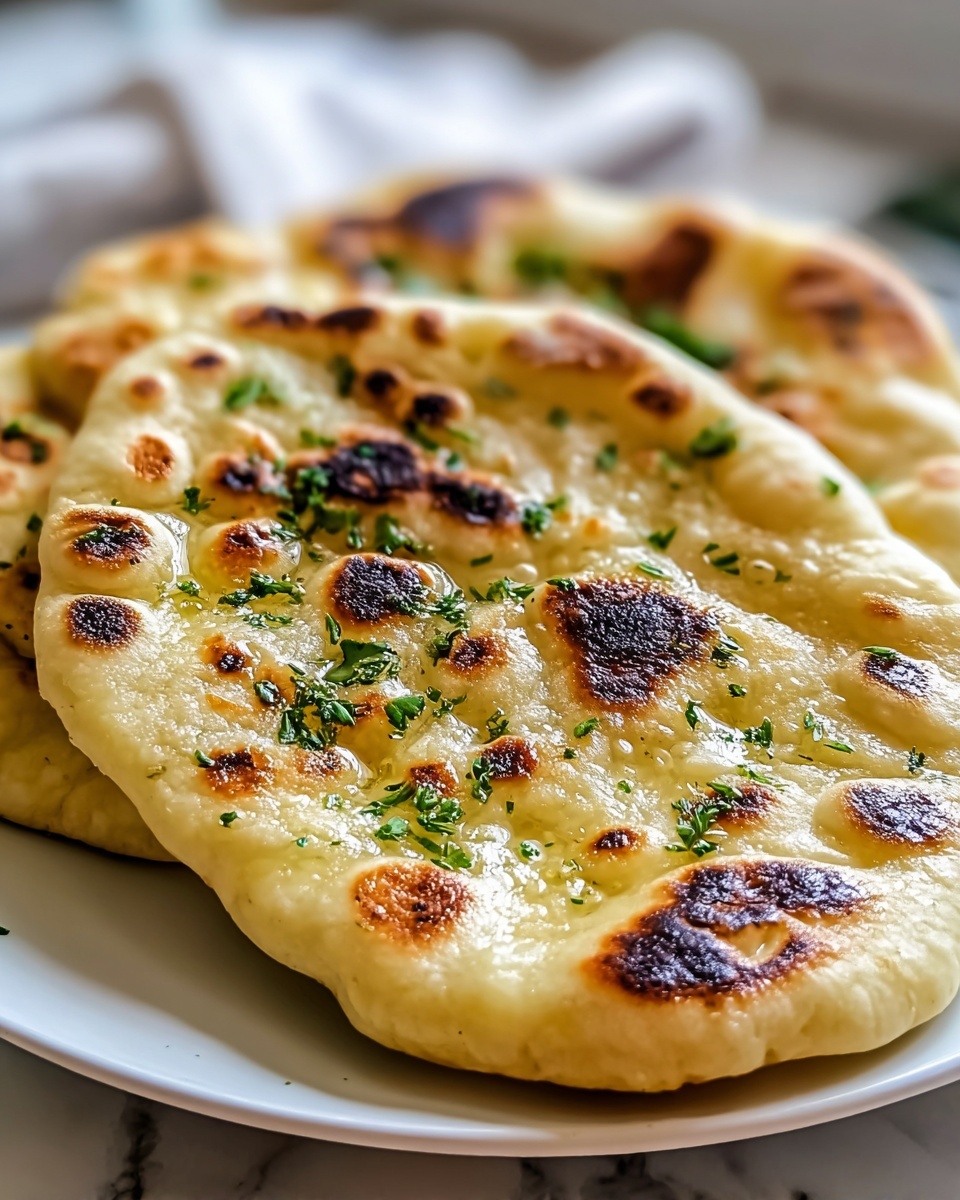 Homemade Naan Bread Recipe - Recipe Image