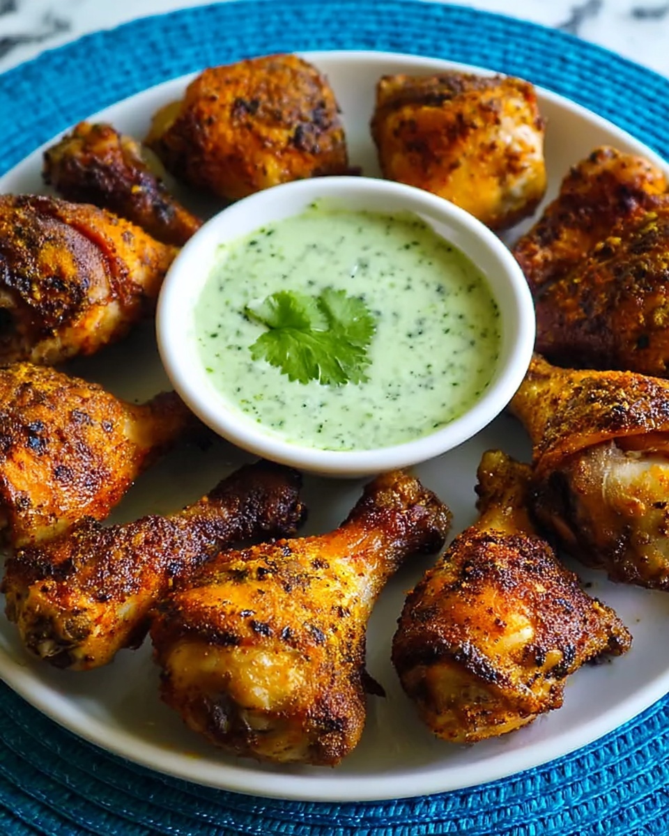 Peruvian-Style Roast Chicken with Green Cilantro Lime Sauce Recipe - Recipe Image