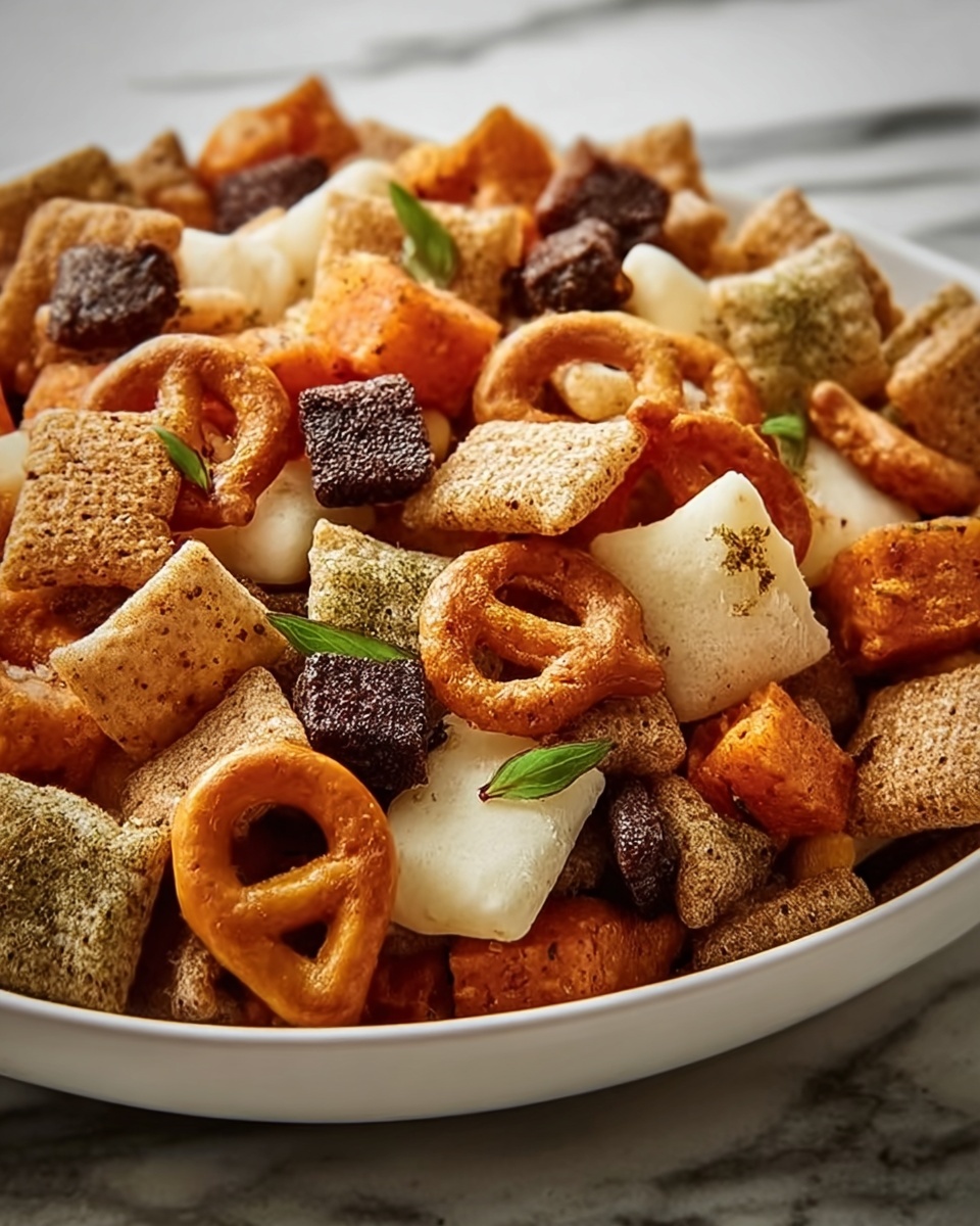 Pizzeria Snack Mix Recipe - Recipe Image