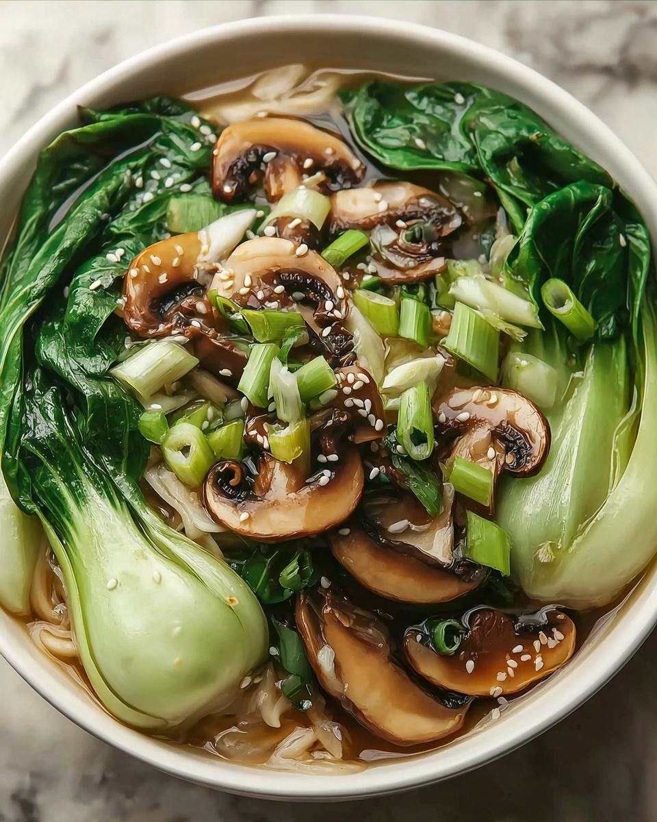 Bok Choy and Mushroom Stir Fry Recipe - Recipe Image