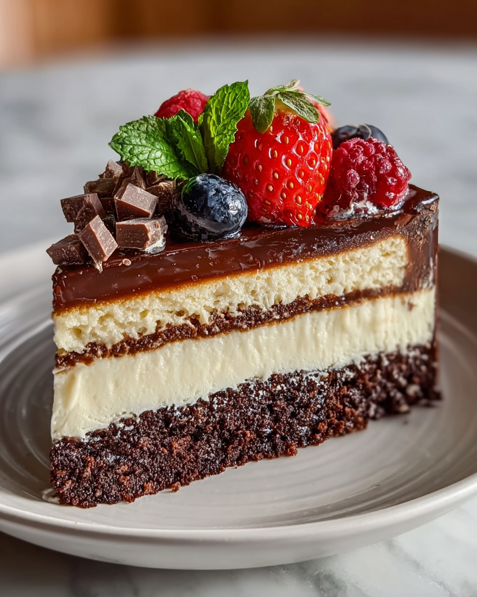 Easy Birthday Cake Cheesecake Recipe - Recipe Image