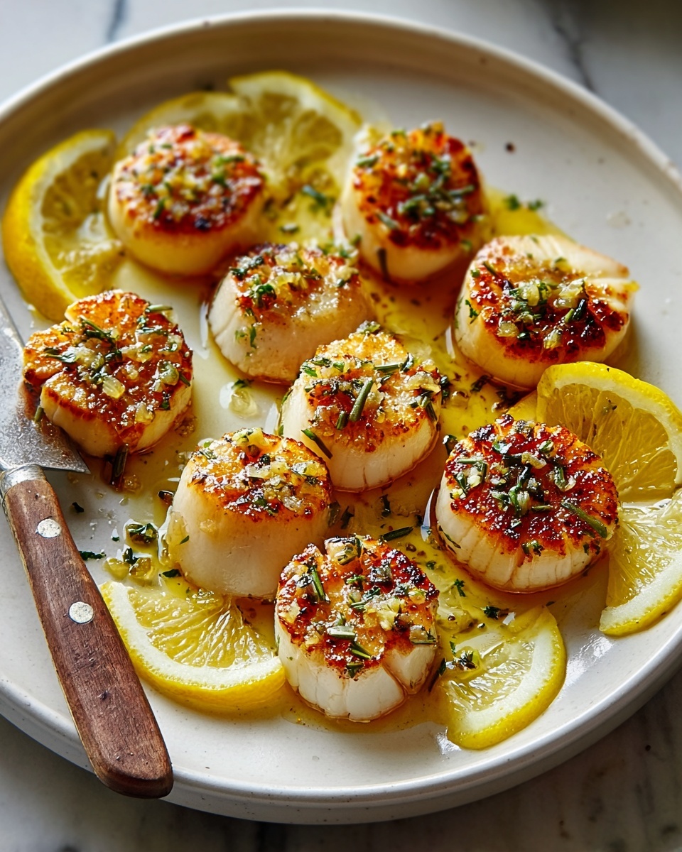 Lemon Butter Scallops Recipe - Recipe Image