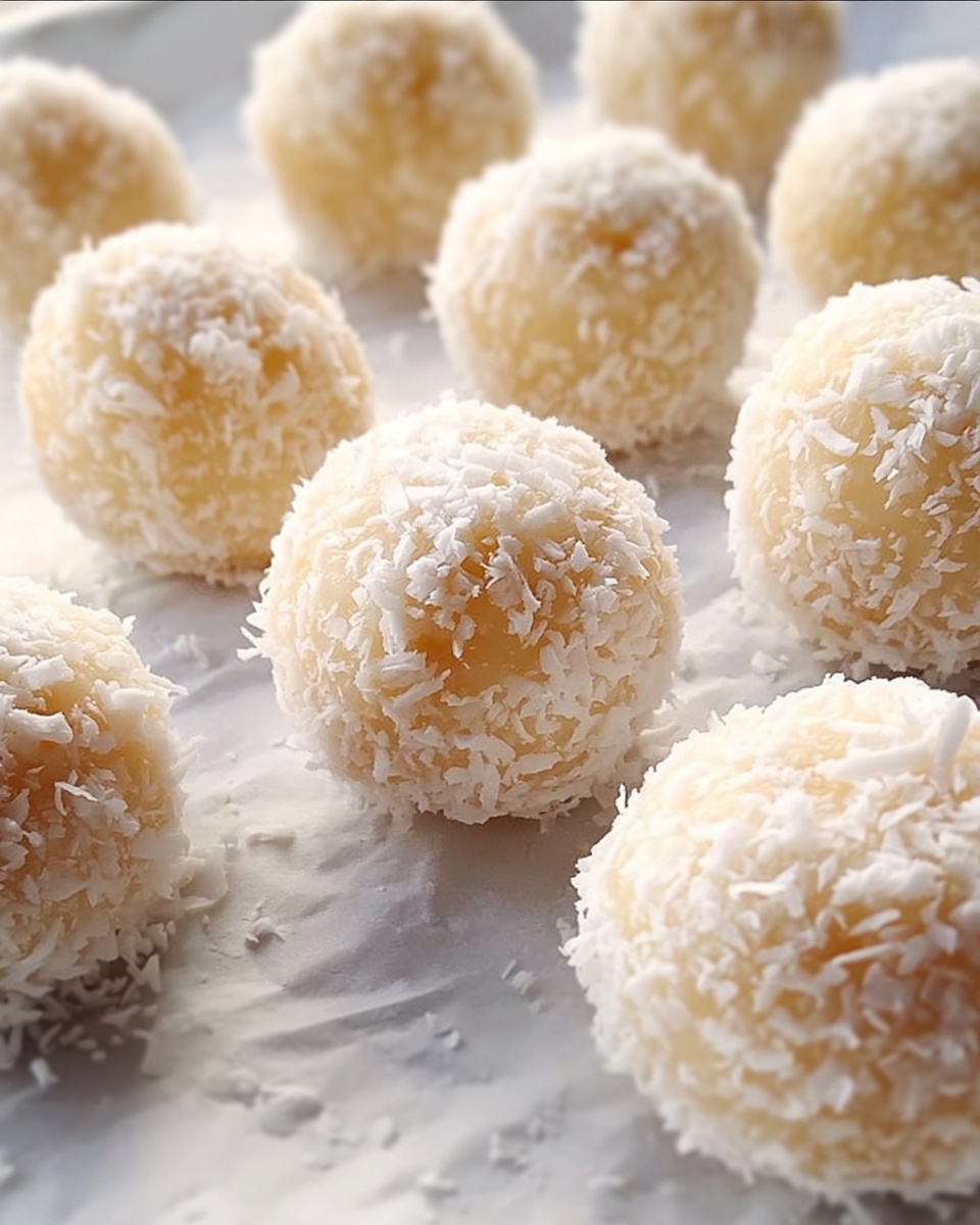 Snowballs Coconut Fudge Truffles Recipe - Recipe Image