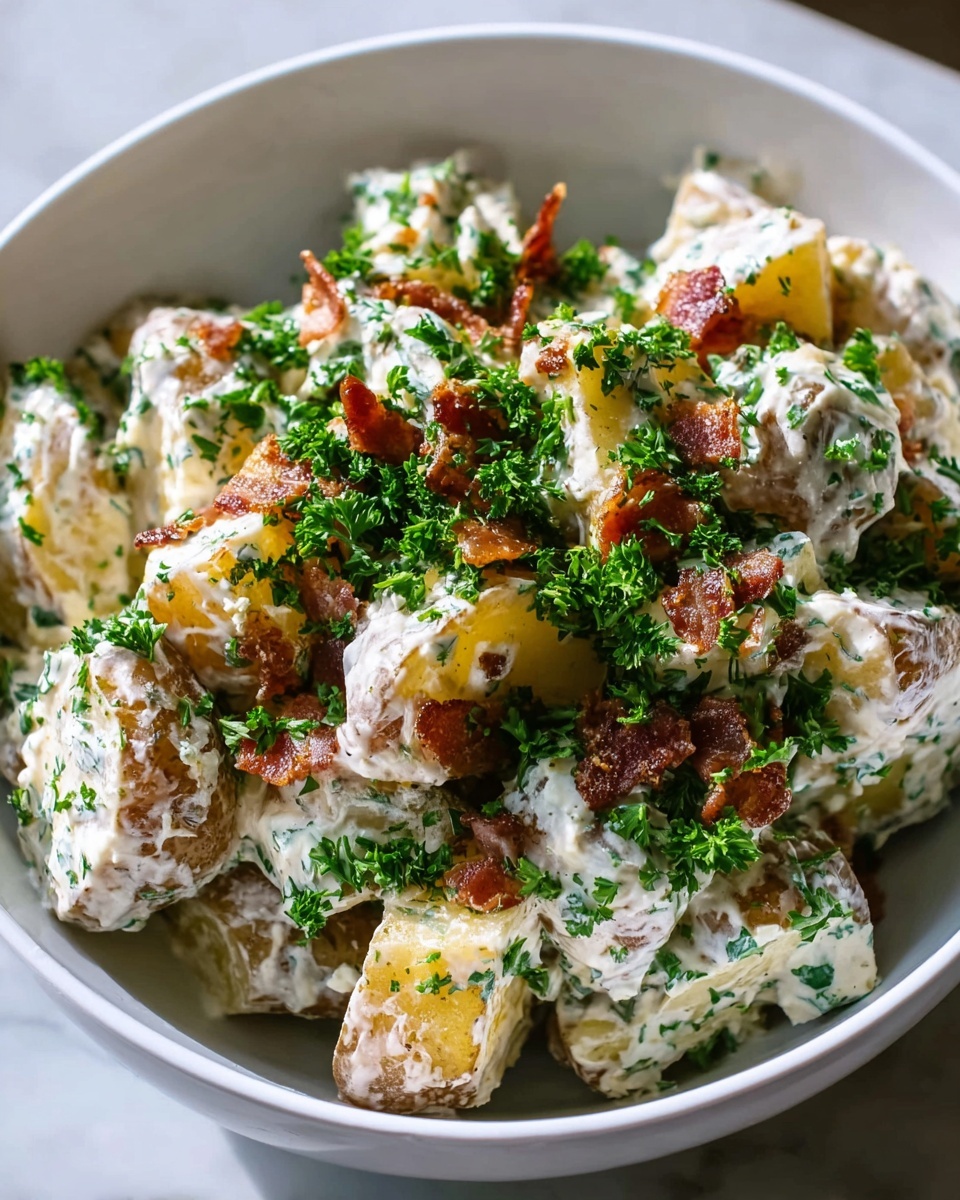 French Potato Salad with Herb Mustard Vinaigrette Recipe - Recipe Image