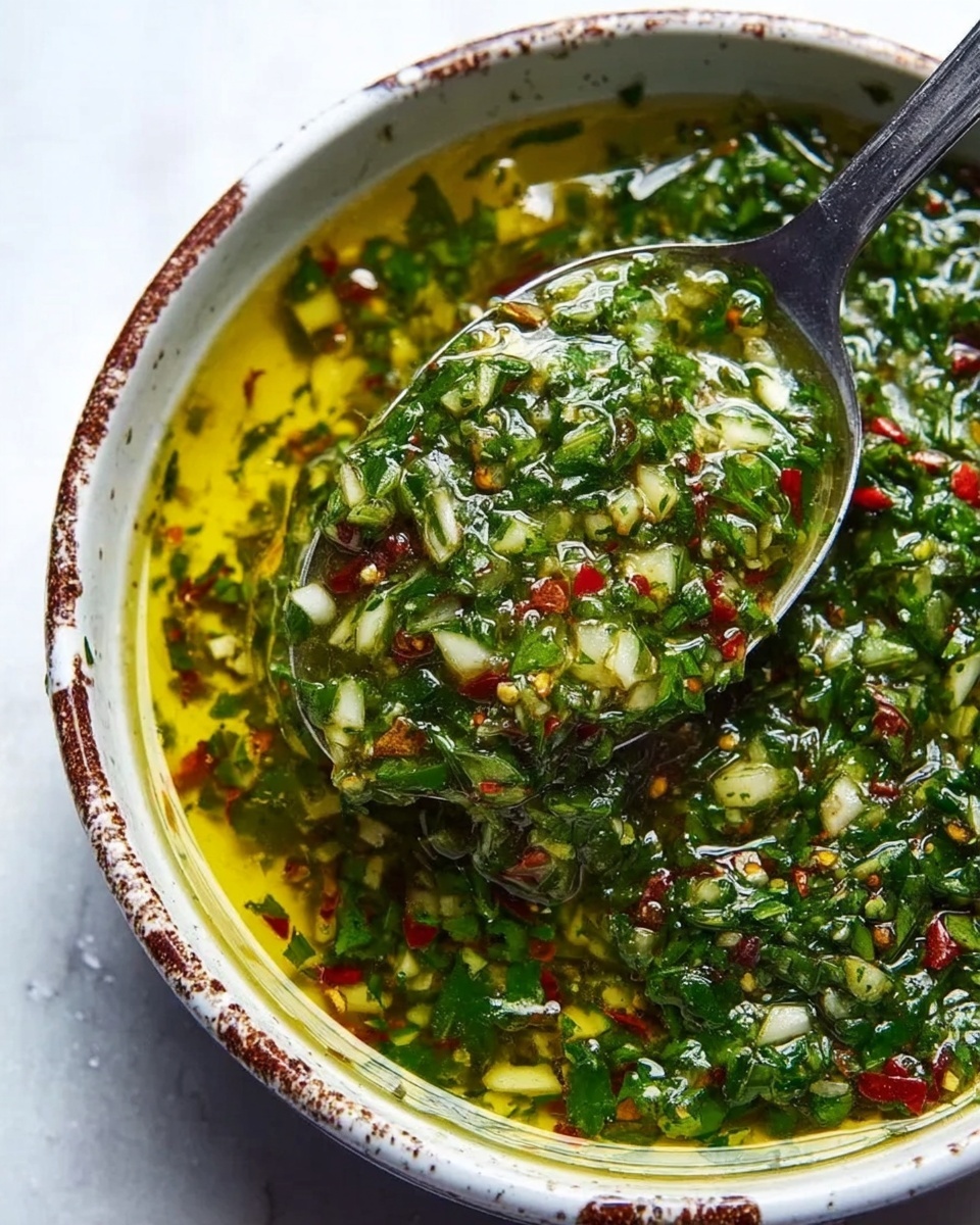 Homemade Chimichurri Sauce Recipe - Recipe Image