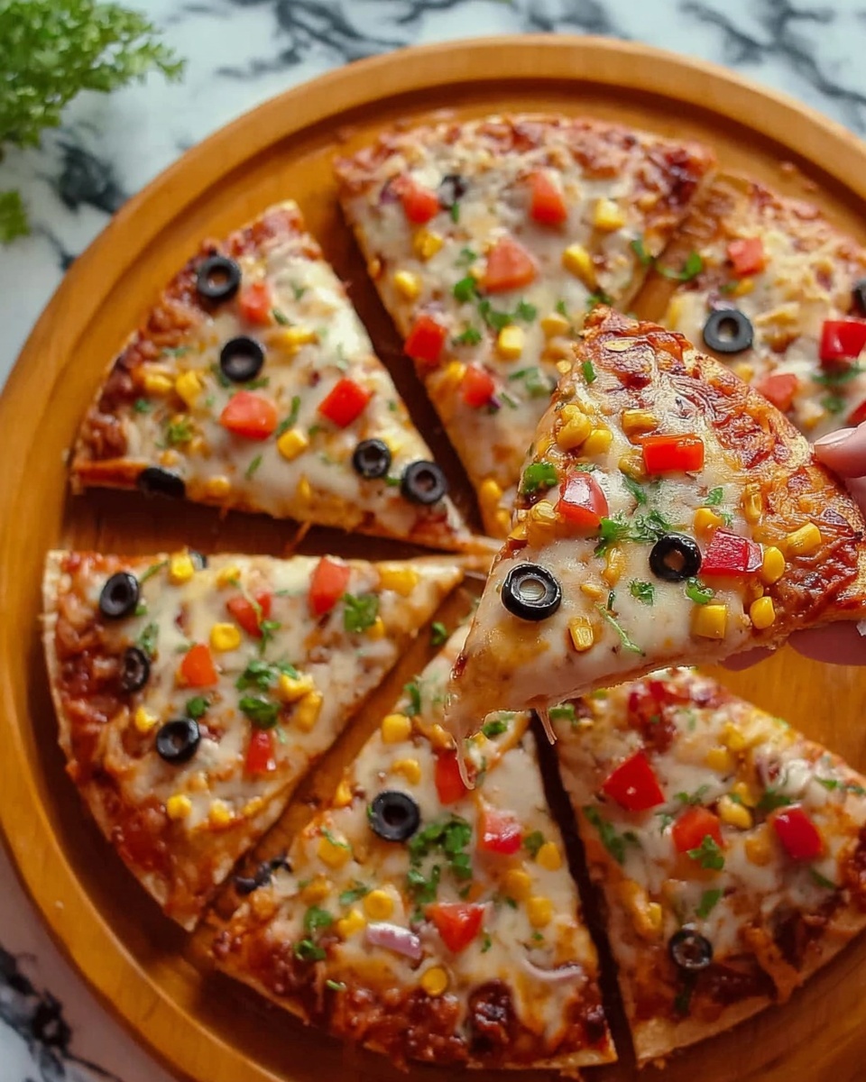 Mexican Pizza Recipe - Recipe Image