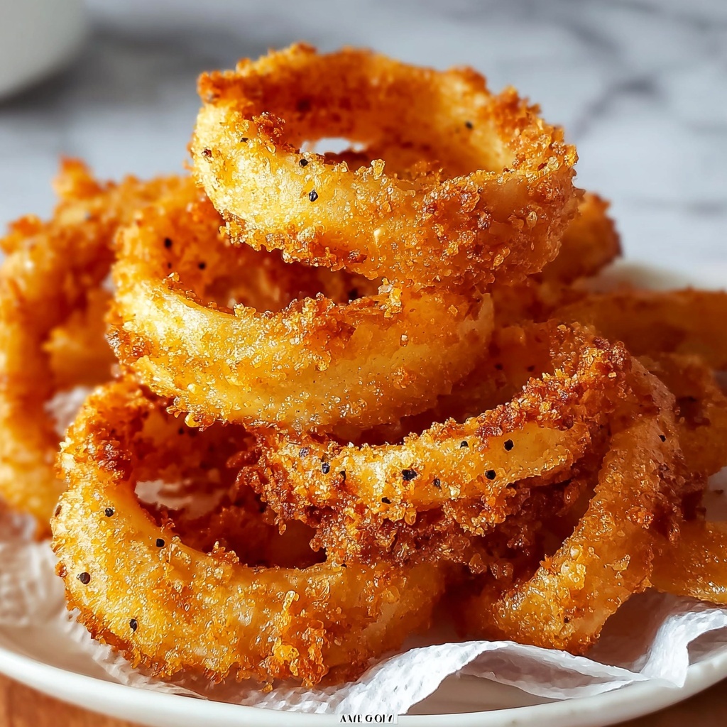 Crispy Fried Onion Rings Recipe - Recipe Image
