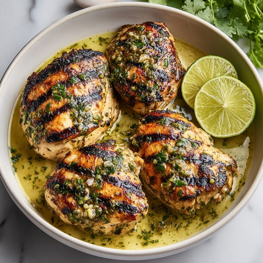 Charred Cilantro Lime Chicken Thighs Recipe - Recipe Image