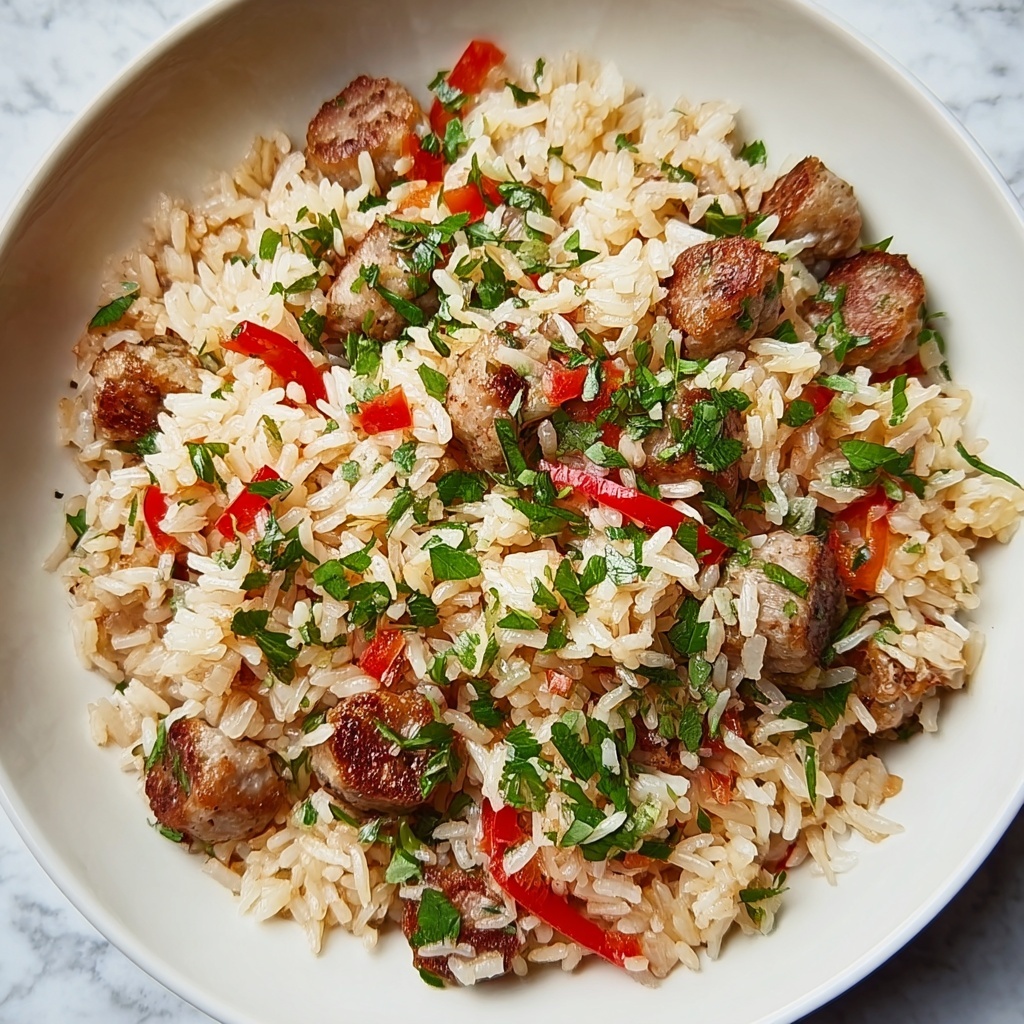 Italian Sausage and Rice Skillet Recipe - Recipe Image