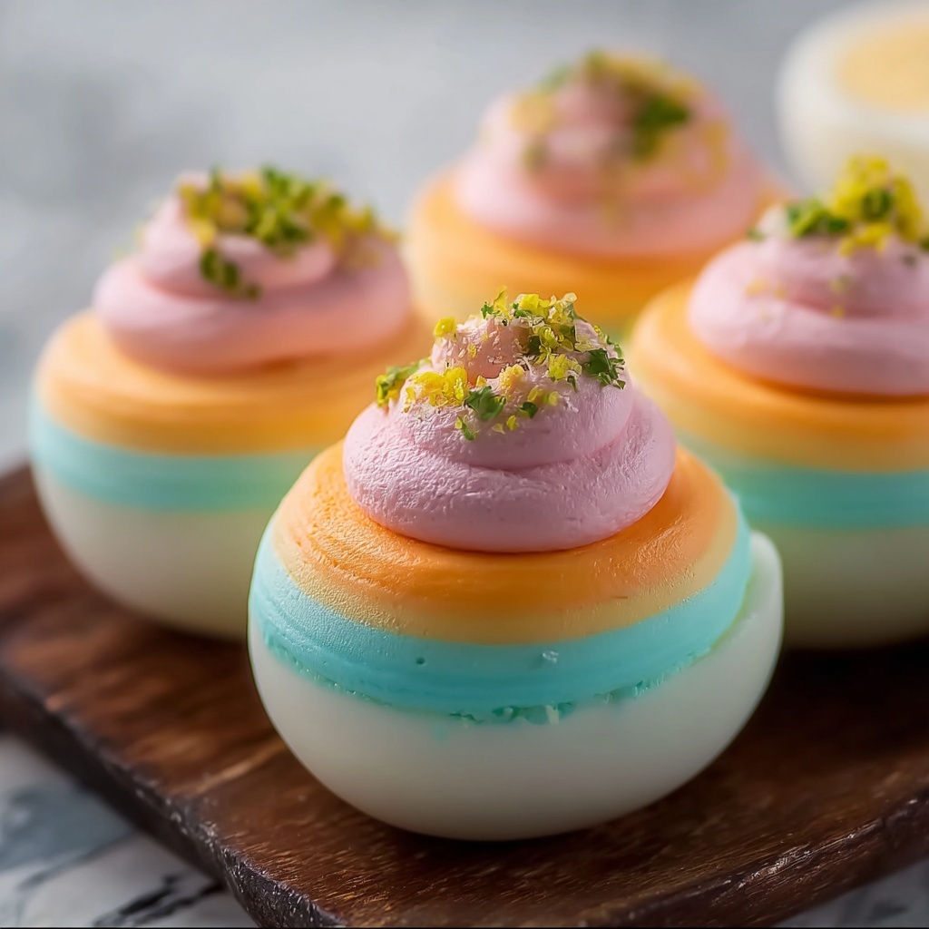 Easter Deviled Eggs Recipe - Recipe Image