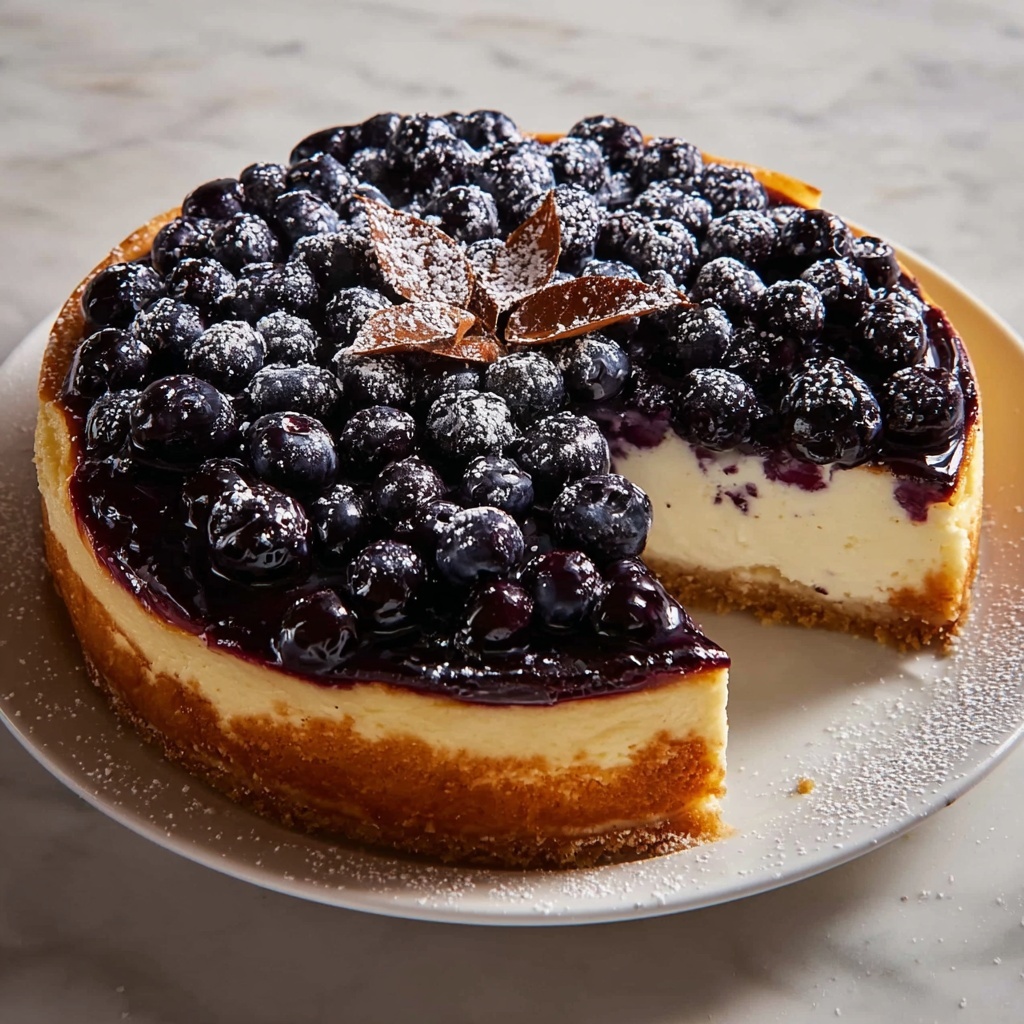 Blueberry Ricotta Pudding Cake Recipe - Recipe Image