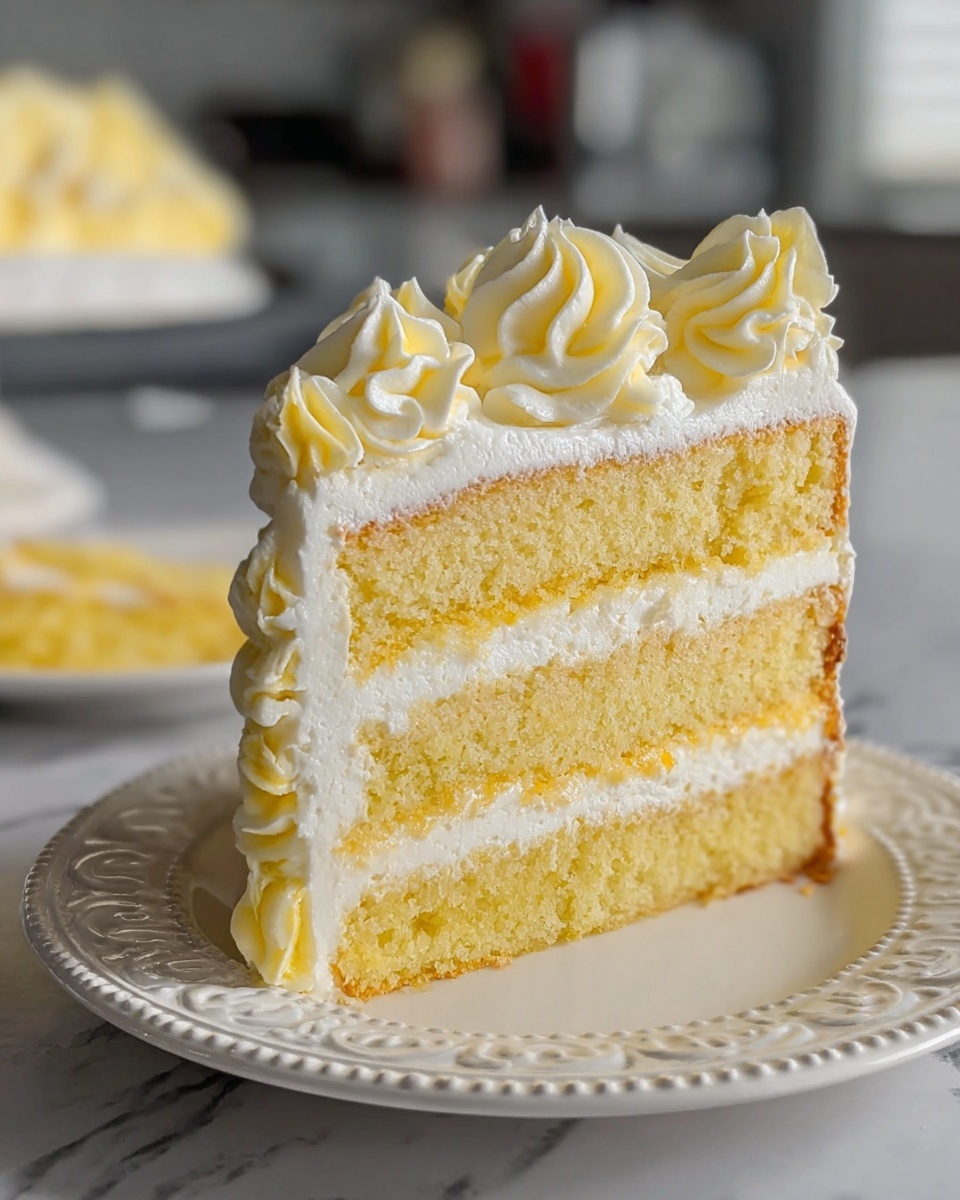 Moist White Velvet Cake Recipe - Recipe Image