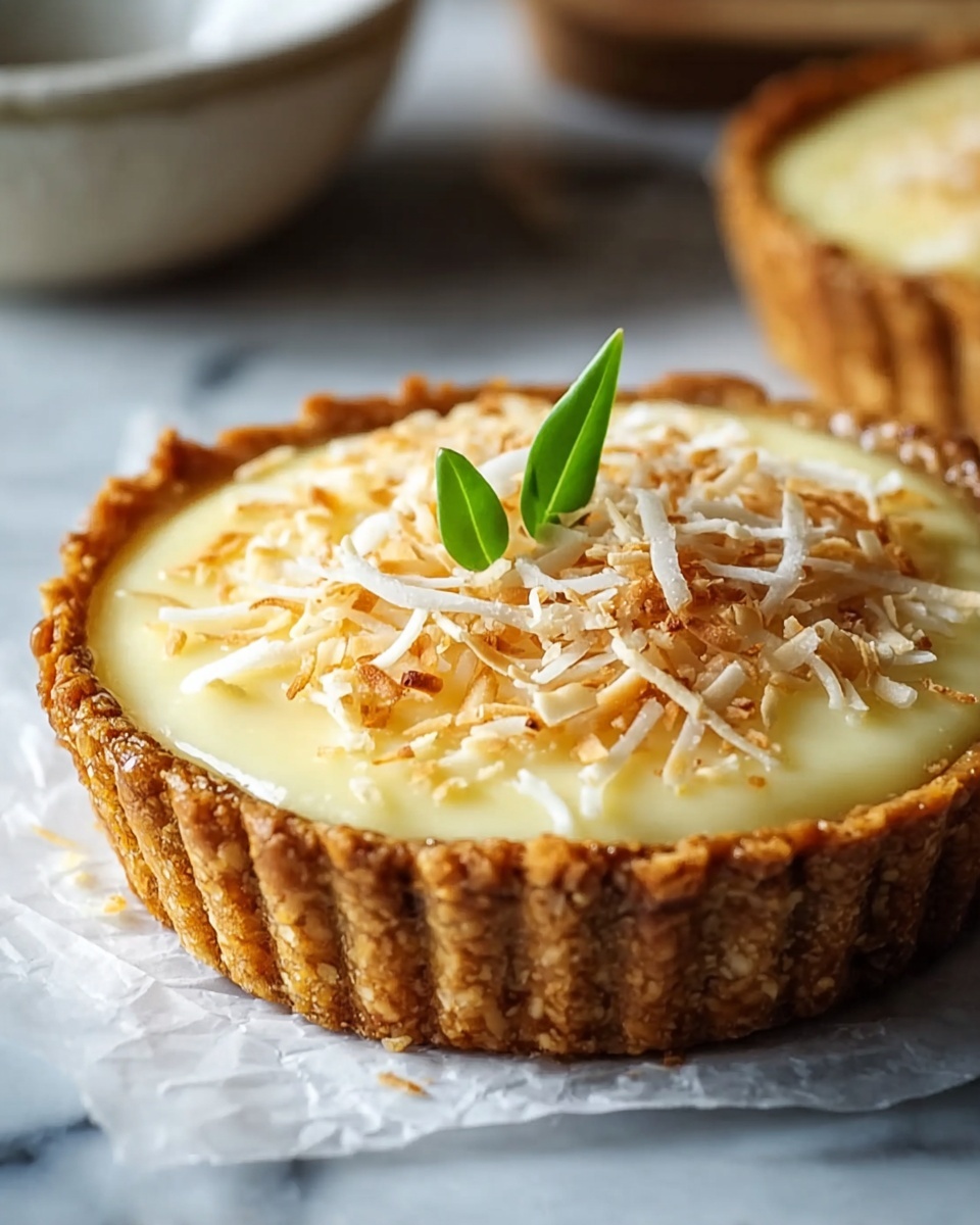 Mini Coconut Cream Pie Recipe - Recipe Image