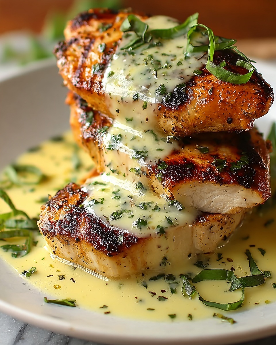 Chicken in Boursin Garlic Herb Cream Sauce Recipe - Recipe Image