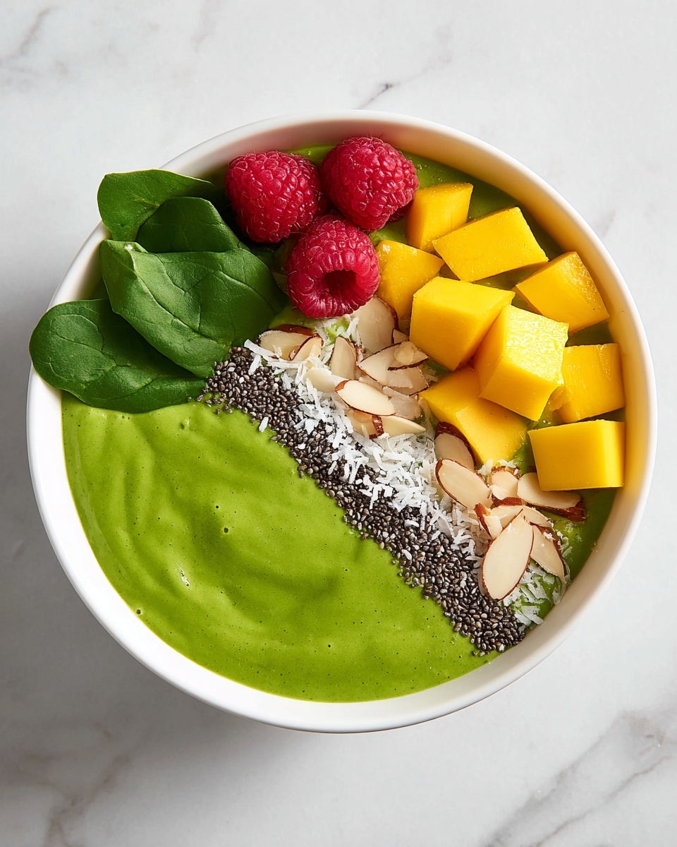 Green Mango Smoothie Bowl Recipe - Recipe Image