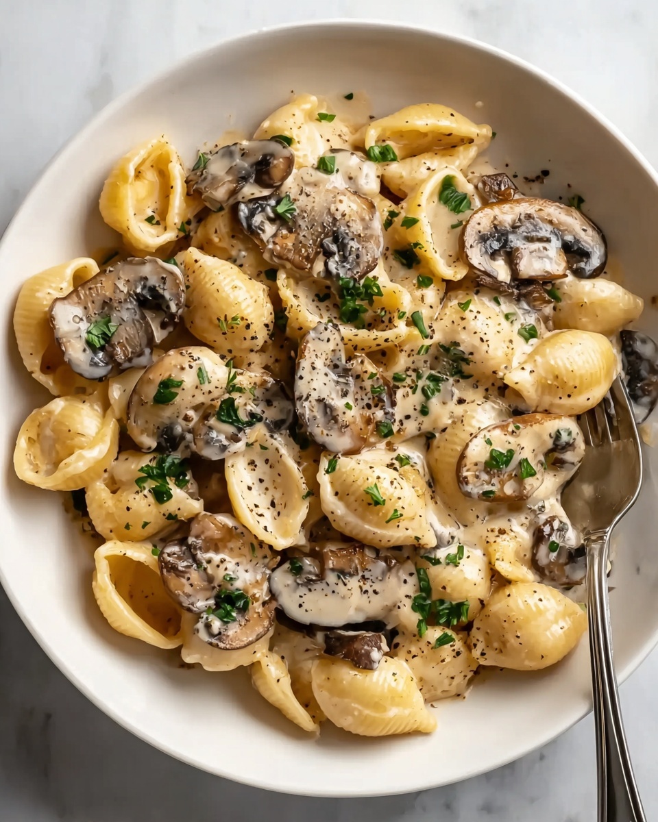 Best Creamy Mushroom Pasta Recipe - Recipe Image