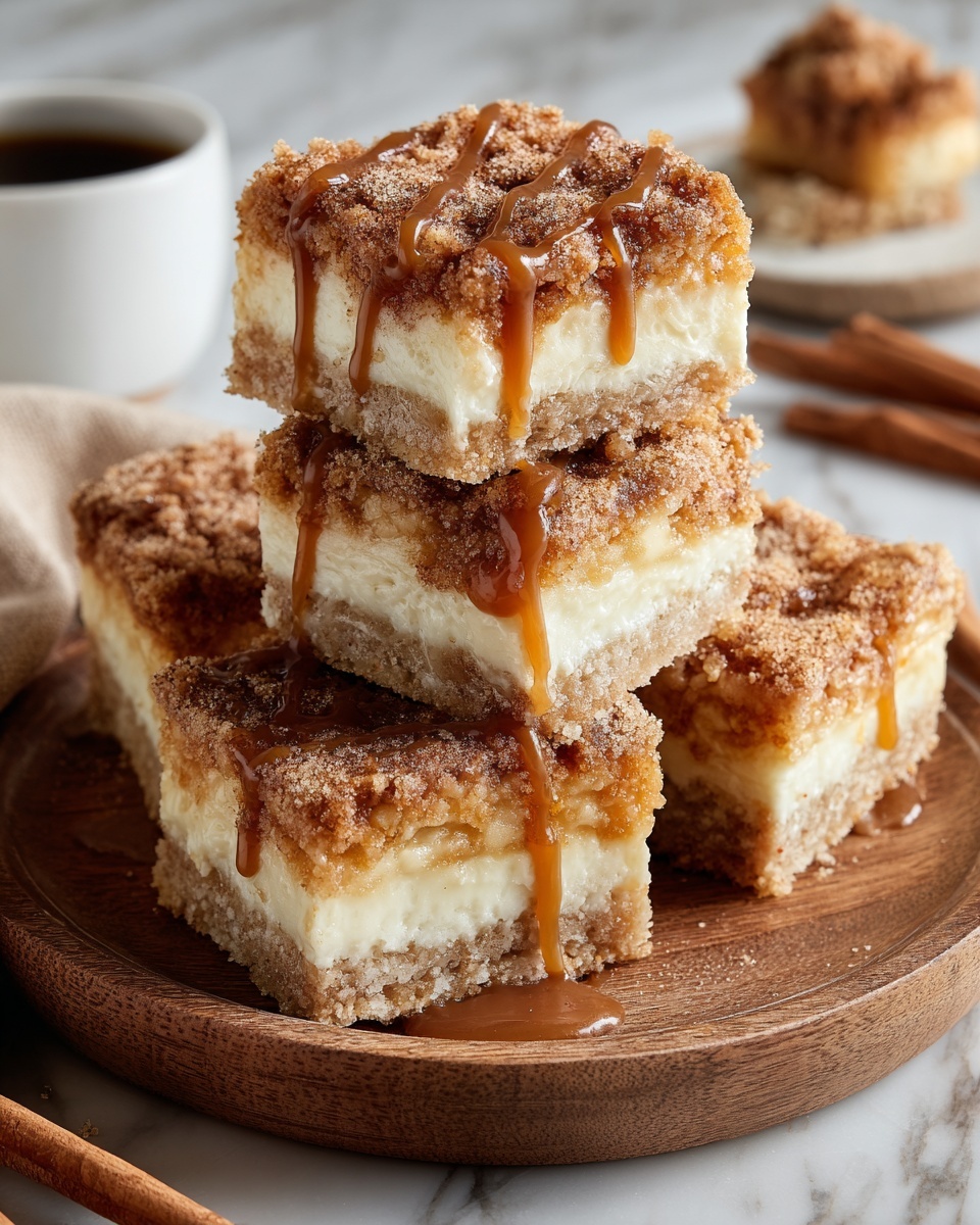Churro Cheesecake Bars Recipe - Recipe Image