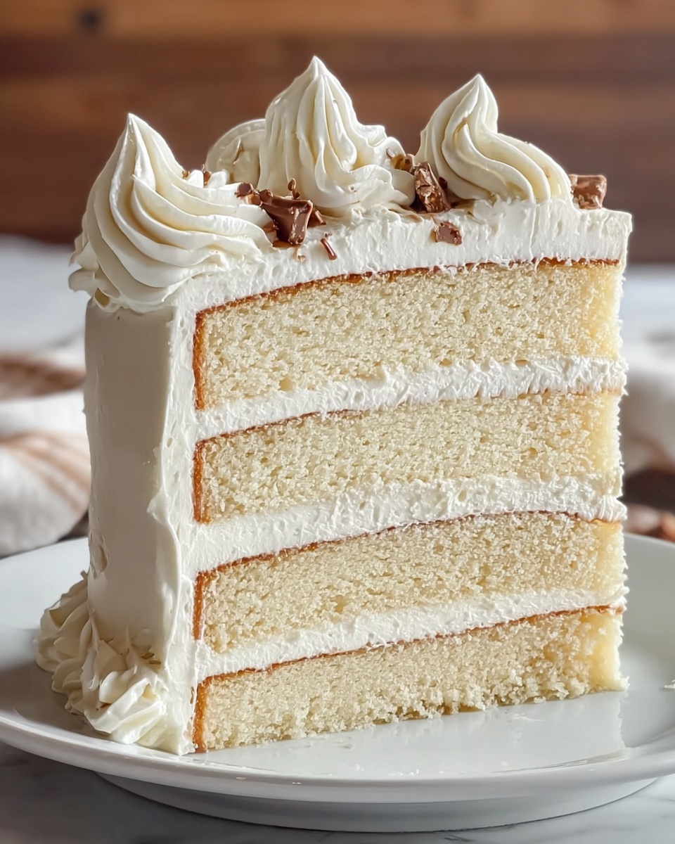 Luscious White Velvet Cake Recipe - Recipe Image
