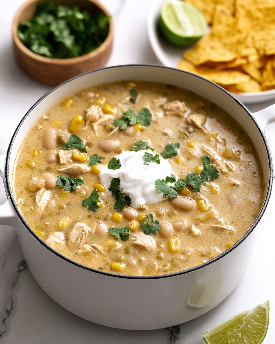 White Bean Chicken Chili Recipe - Recipe Image