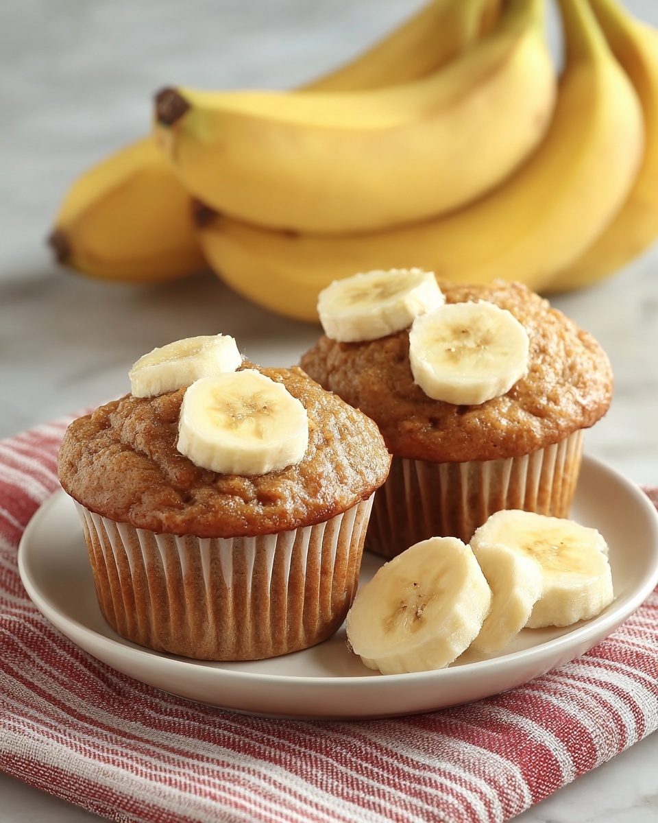 Brown Sugar Banana Muffins Recipe - Recipe Image
