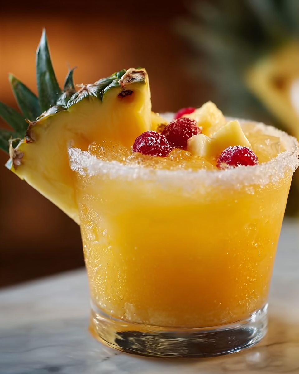 Snowy Pineapple Punch Recipe - Recipe Image