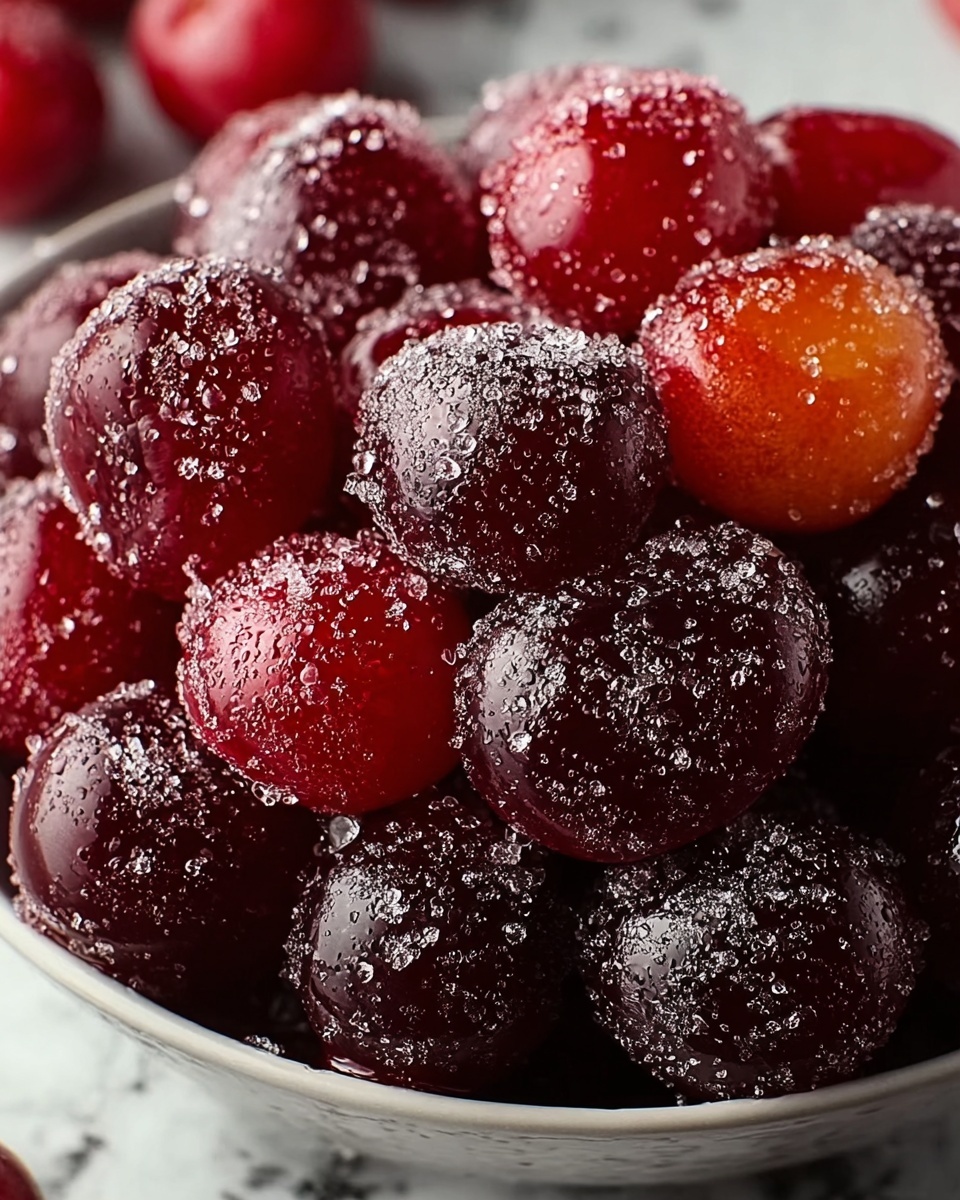 Orange Vanilla Candied Cranberries Recipe - Recipe Image