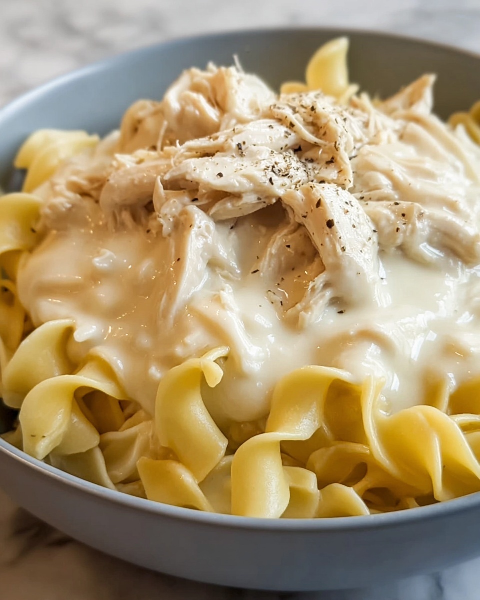 Amish Chicken & Noodles Recipe - Recipe Image