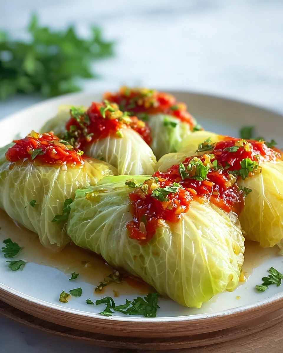 Golabki (Polish Stuffed Cabbage Rolls) Recipe - Recipe Image