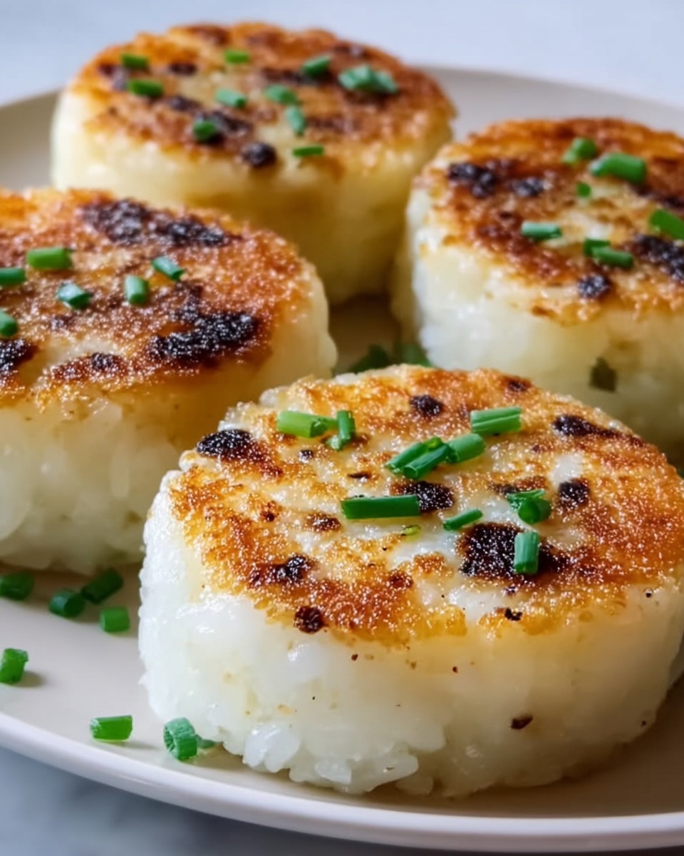 Garlic Chive Mashed Potato Puffins Recipe - Recipe Image