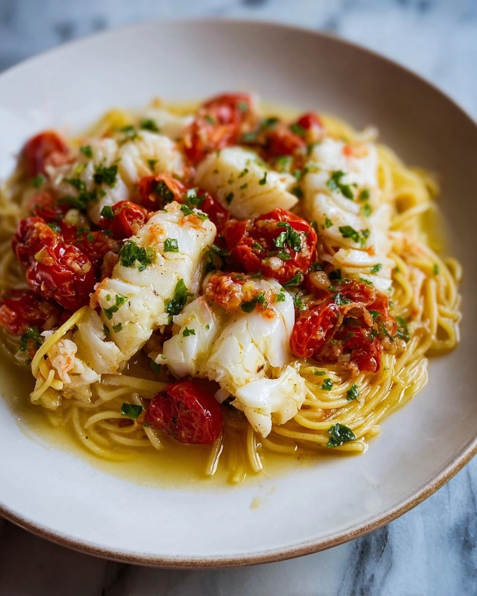 Buttered Lobster Pasta Recipe - Recipe Image