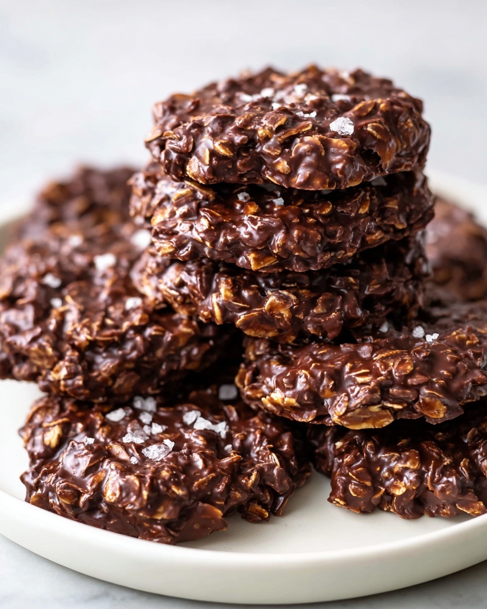 Healthy No Bake Cookies Recipe - Recipe Image