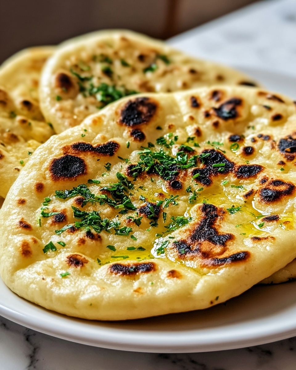 Homemade Naan Bread Recipe - Recipe Image
