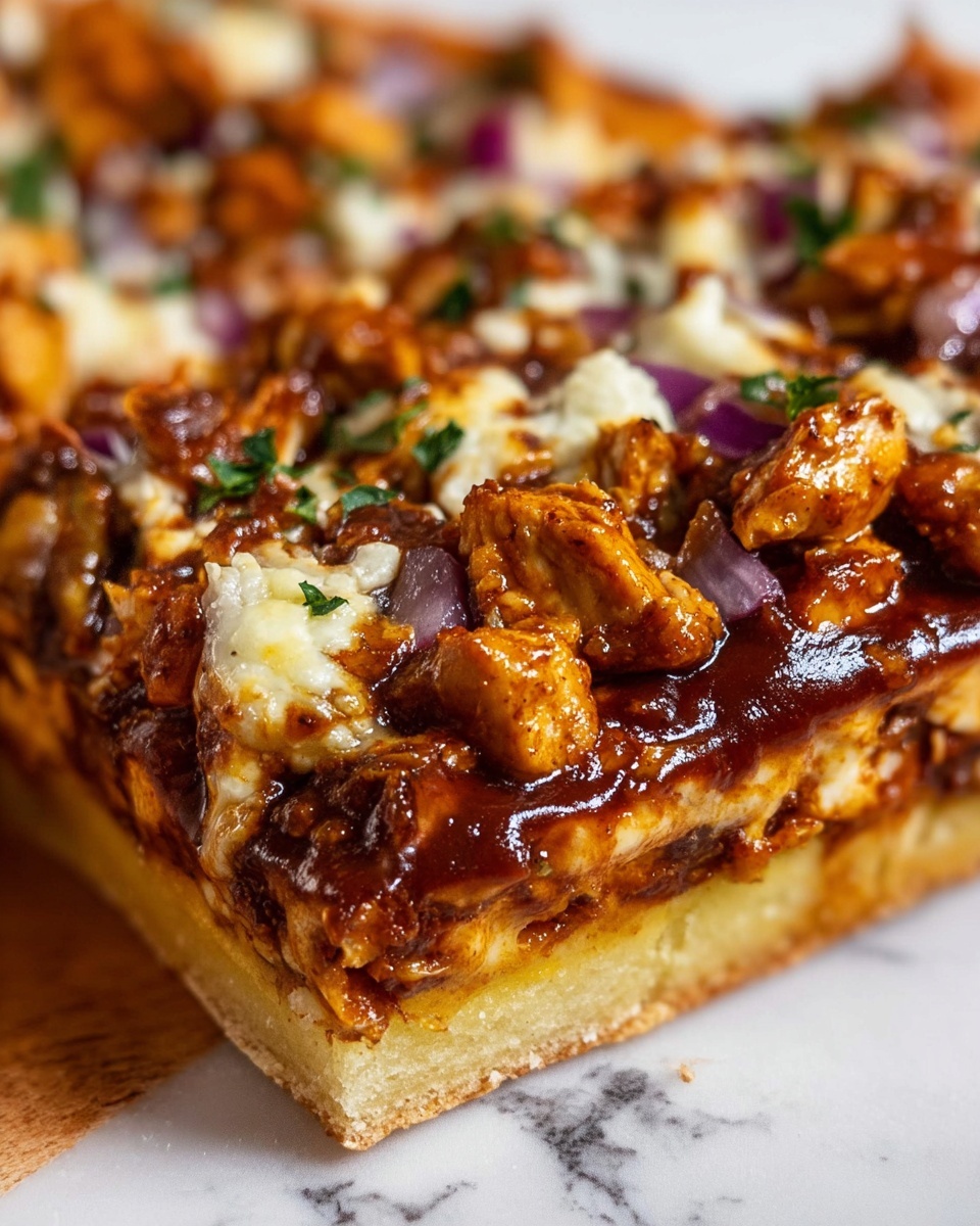 BBQ Chicken Flatbread Pizza Recipe - Recipe Image