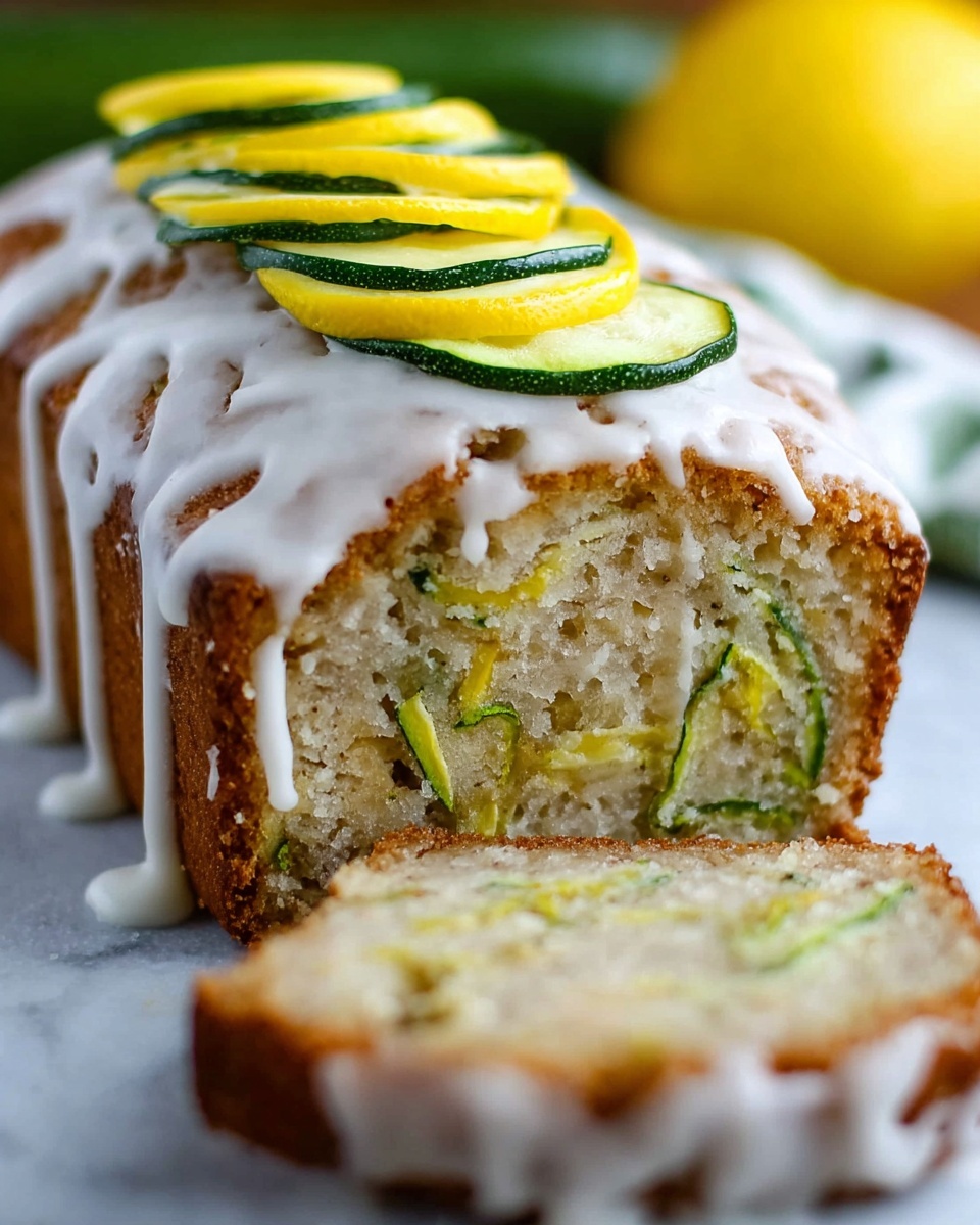 Lemon Zucchini Cake Recipe - Recipe Image