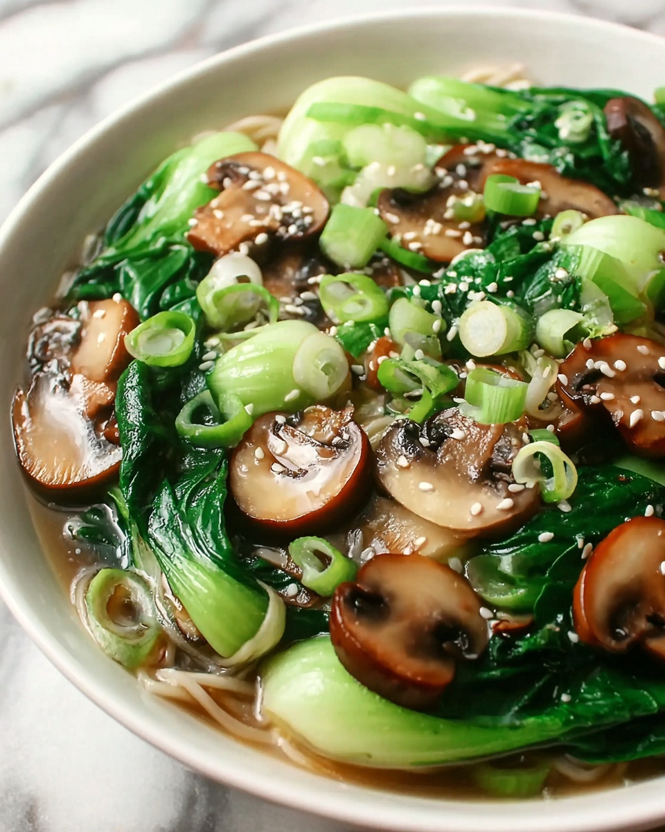 Bok Choy and Mushroom Stir Fry Recipe - Recipe Image