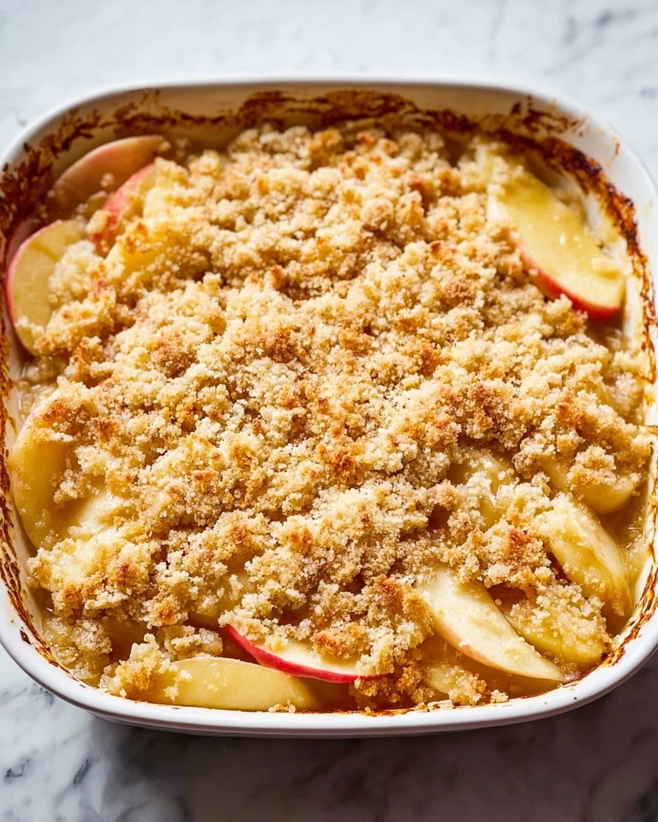 Old-Fashioned Apple and Cheese Casserole Recipe - Recipe Image