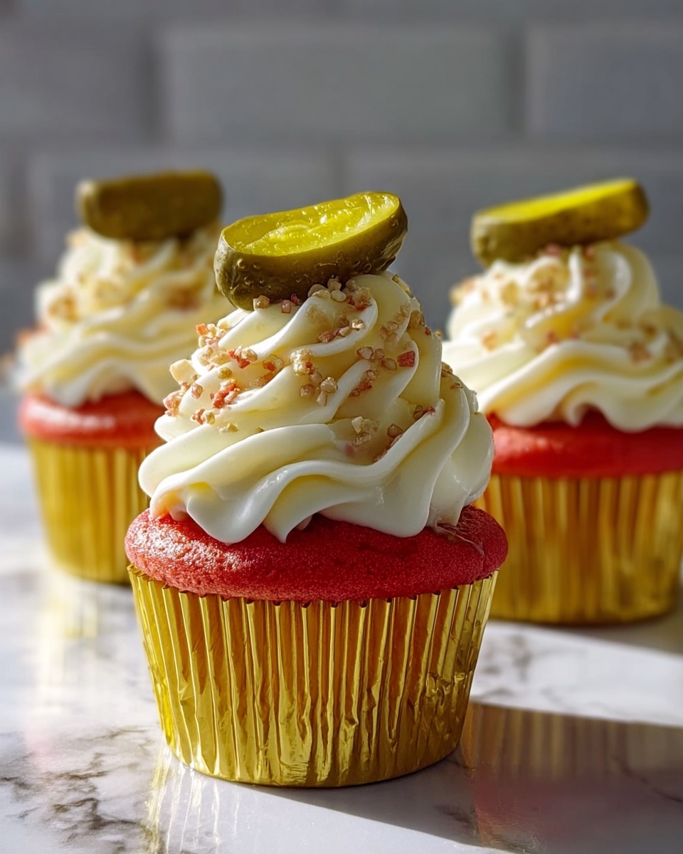 Pickle Cupcakes Recipe - Recipe Image
