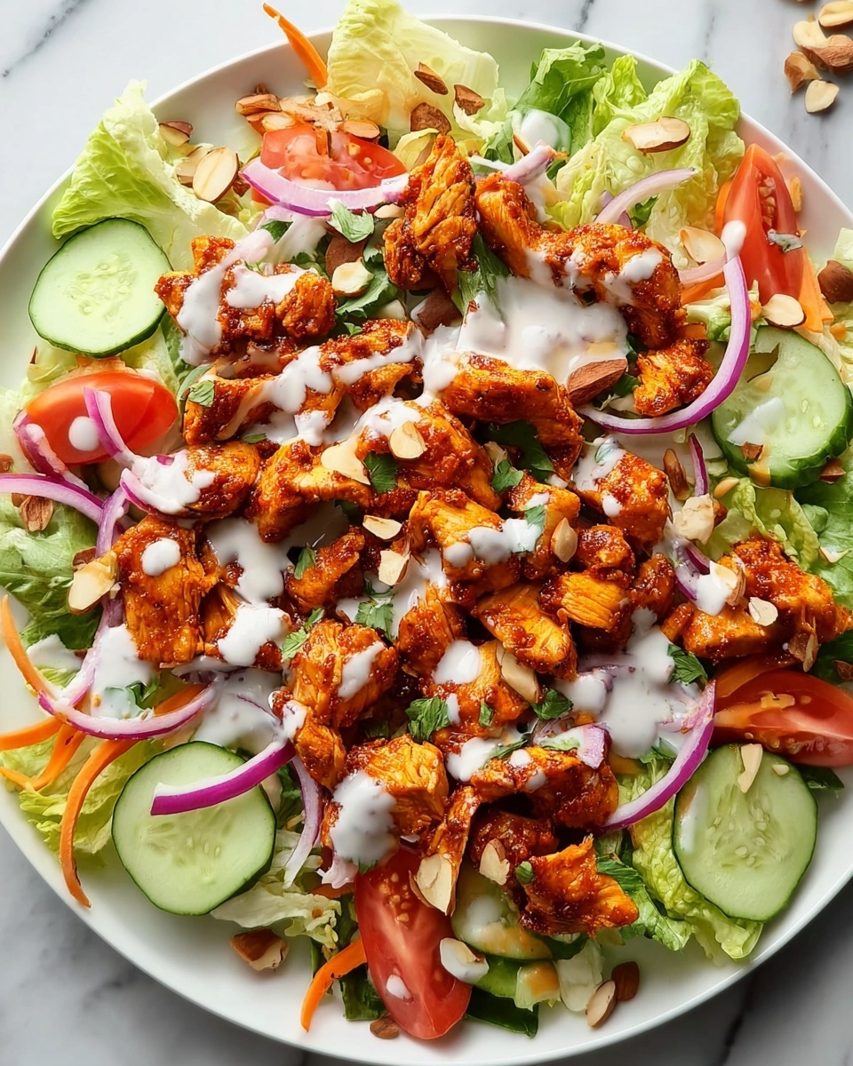 Gyro Salad with Feta and Tzatziki Recipe - Recipe Image