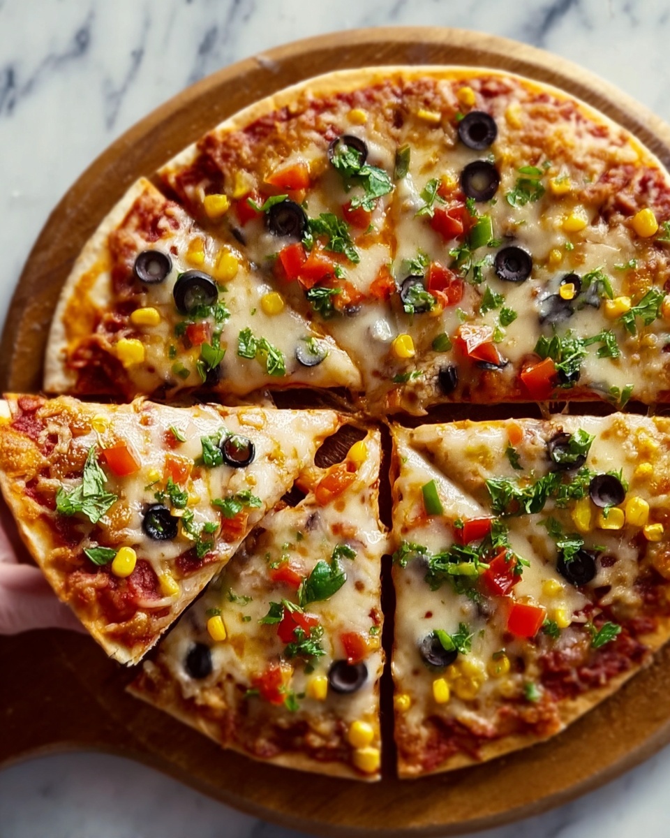 Mexican Pizza Recipe - Recipe Image