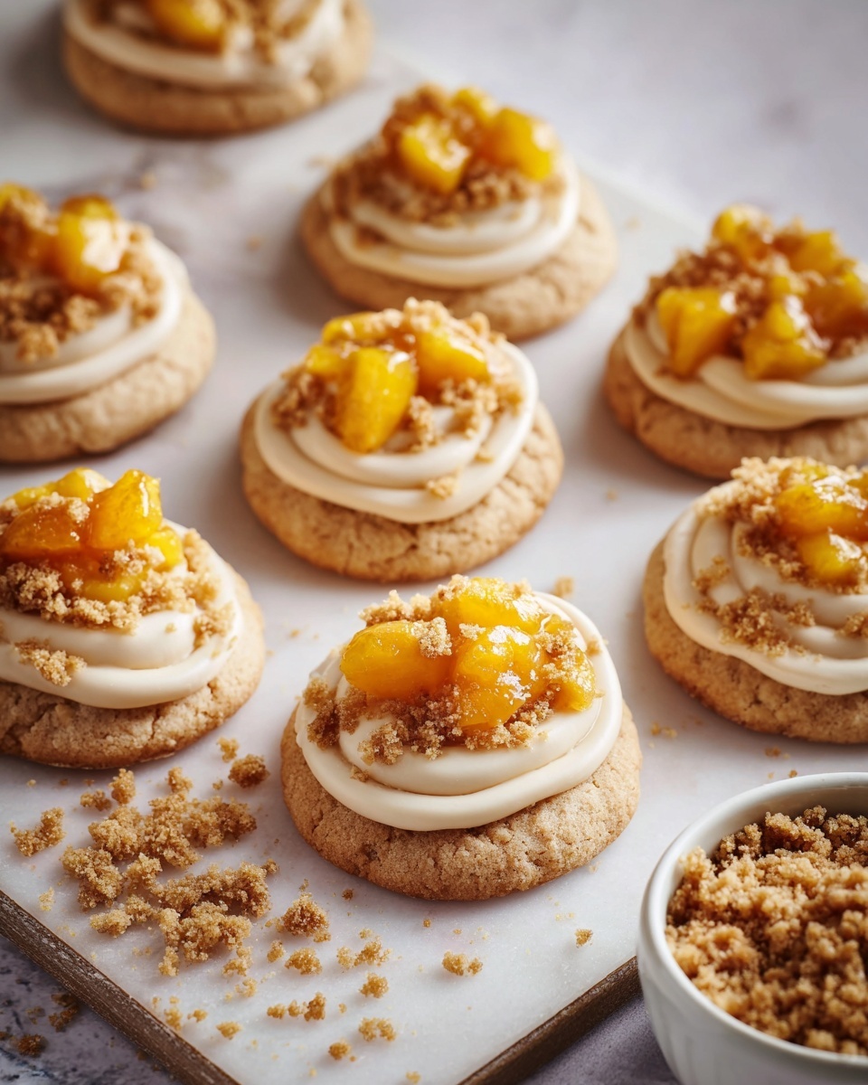 Peach Cobbler Cookies Recipe - Recipe Image
