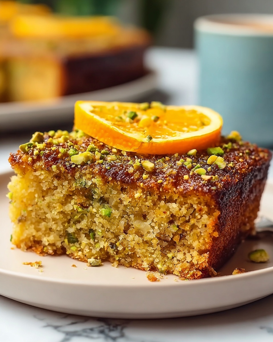 Flourless Orange, Pistachio, and Almond Cake Recipe - Recipe Image